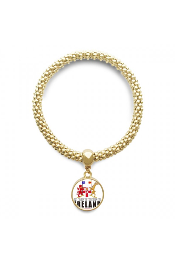 northern ireland logo map flag en chain bracelet pendant jewelry hand ornament