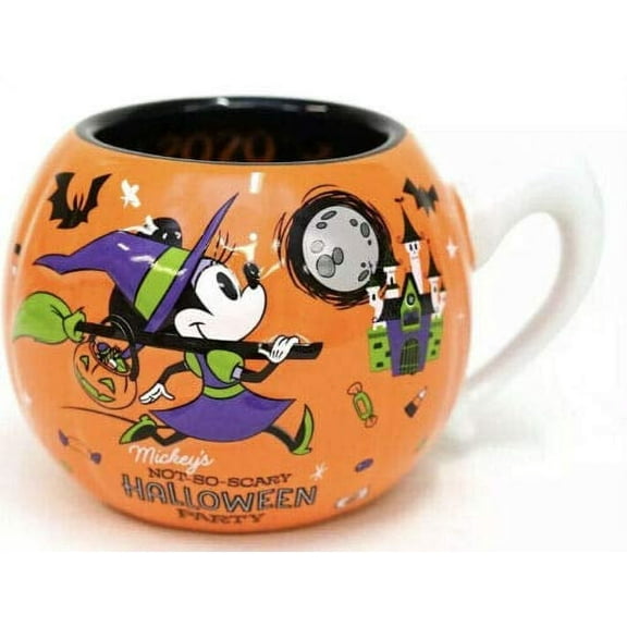 not so scary Halloween pumpkin mug