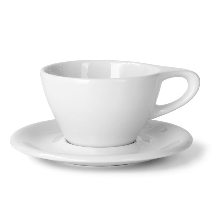 Latte Cup & Saucer (8oz) - Set of 2