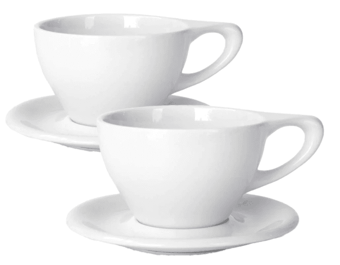 notNeutral LINO Professional Barista Porcelain Coffee Cup & Saucer