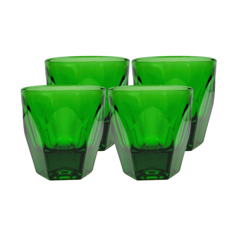 Vero Cortado Glass (4.25oz) - Emerald