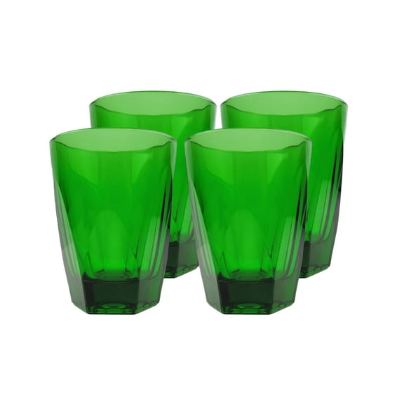 notNeutral VERO Glass Latte, 12 oz, Emerald Green (4)