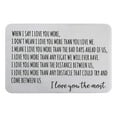 thumbnail image 1 of Easter Note Cards Greeting Card Wallet Insert Card for Men Husband From Wife Birthday Love Note Valentine Wedding for Groom Bride Him, 1 of 9