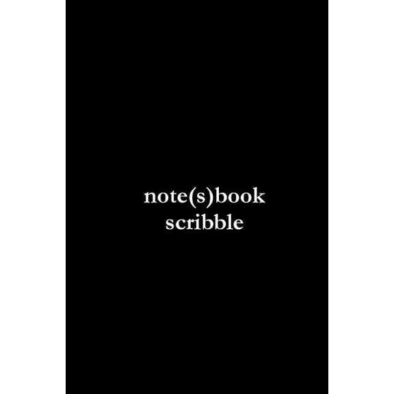 note(s)book scribble (Paperback)