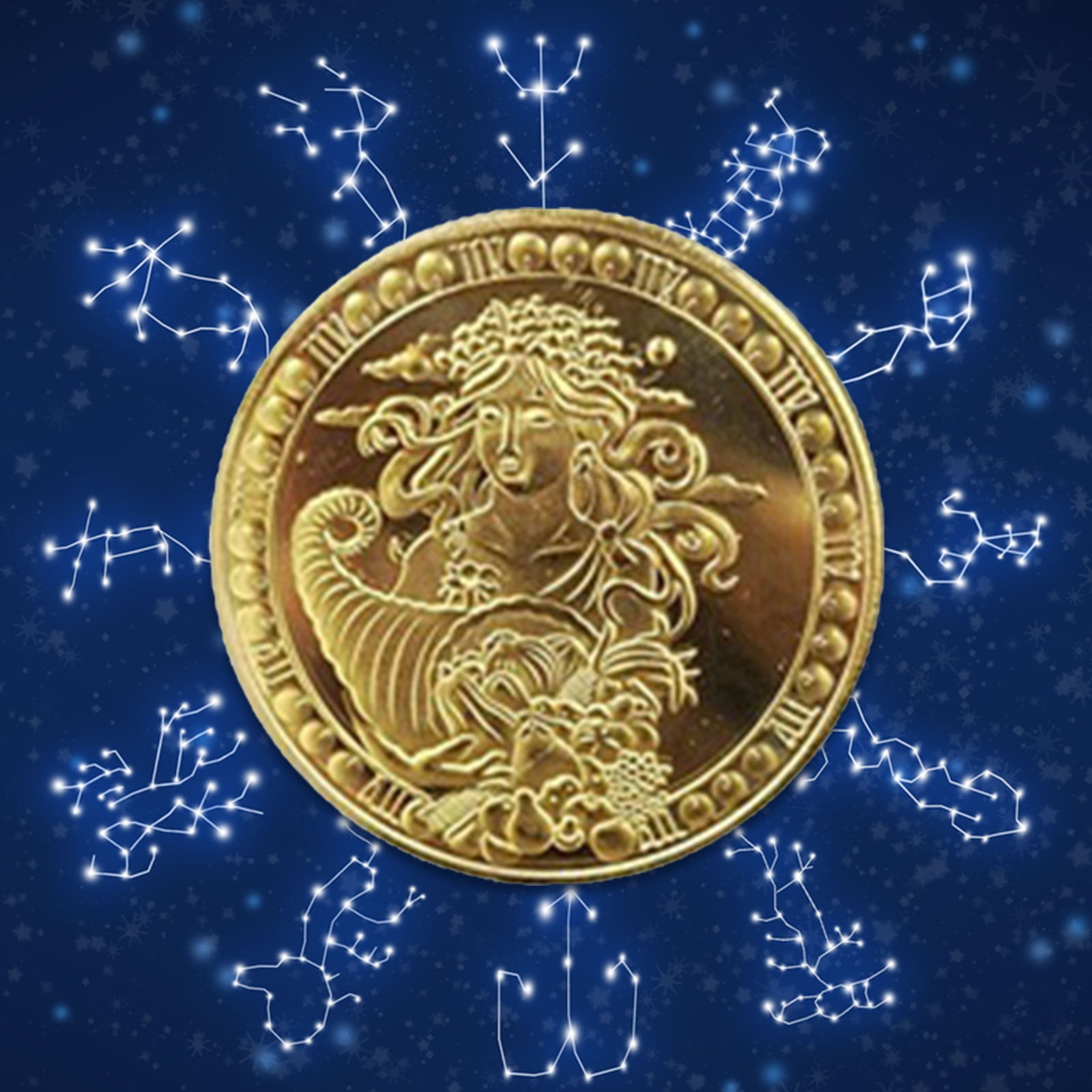 npkgvia Clearance,Tooth Fairy Wish Play 12 Zodiac Zodiac Metal Crafts