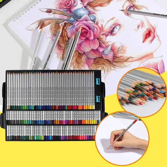 npkgvia Colored Pencils,Mechanical Pencil,Colored Color Hand-Made Children Art Drawing Pencil Pencil Special Artist 150 Office & Stationery,School Supplies,Art Supplies,Clearance
