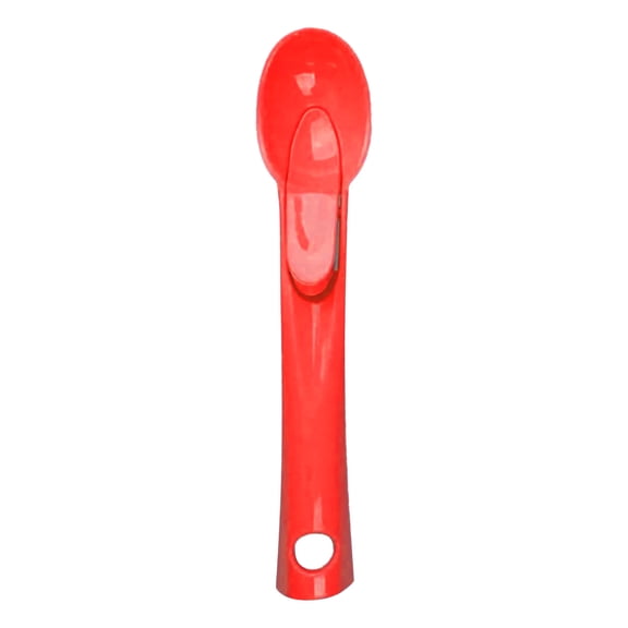 npkgvia Hot sale!Ice Cream Scoop,Dinnerware,,SpoonsColorful And Fun Ice Cream Scoop, Pop-up, Can Be Hung By A Rope, Suitable for Business, Kitchen, School, Family Party,Red