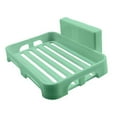 thumbnail image 1 of npkgvia Multicolor Soap Dish and Holder, 1 Count Bathroom Soap Rack Soap Box Soap Box Rack Soap Rack,Green,Clearance, 1 of 8