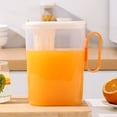 thumbnail image 1 of Clearance!npkgvia Pitcher with LidWater Jug for FridgeLarge Airtight Plastic Jar with Lid And Locking Handle Water Coffee Lemonade Iced Tea Vintage Mugs,Lemonade Pitcher,Beverage Dispenser2L/70oz, 1 of 5