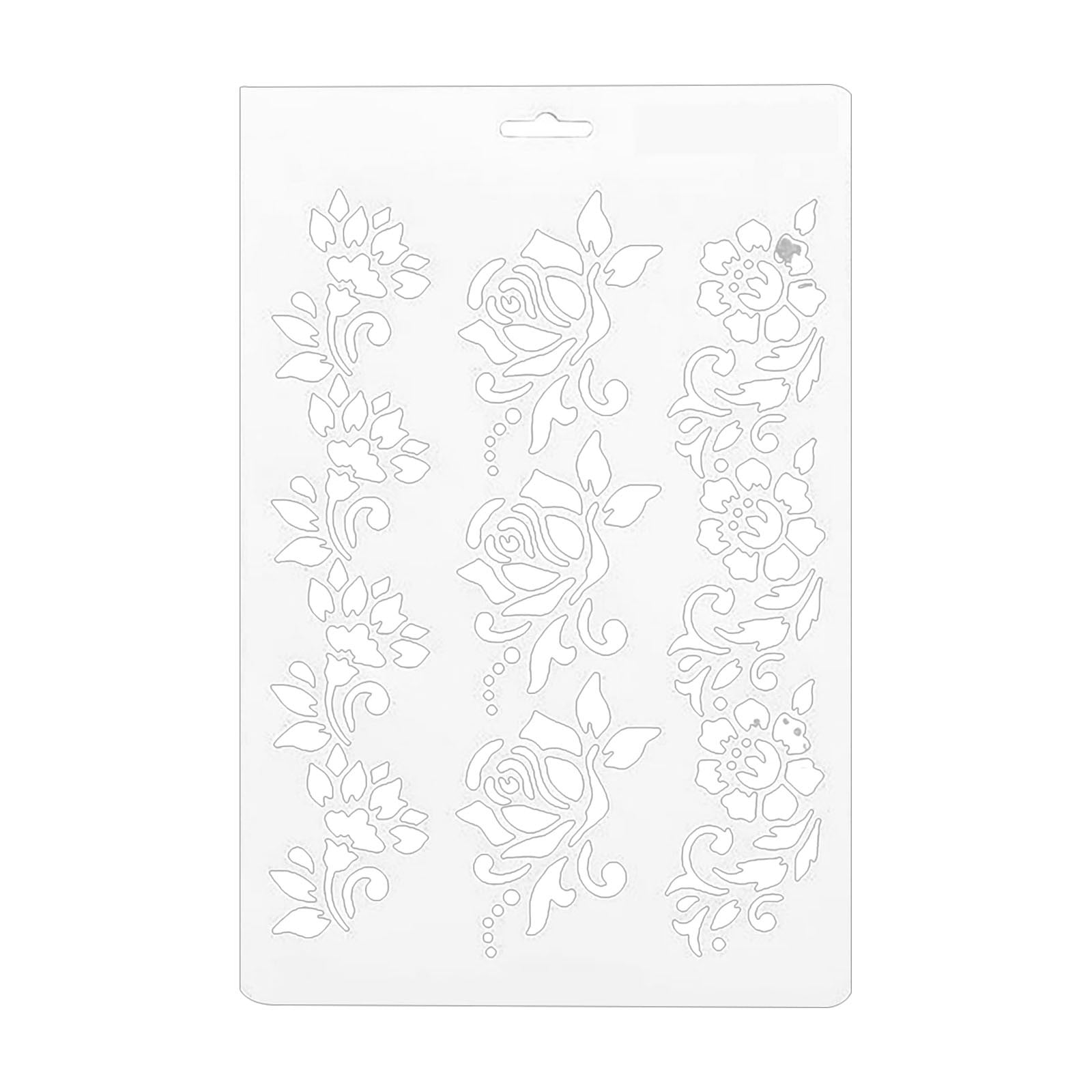 npkgvia School Supplies,Drawing Template A4 Size Plastic Material