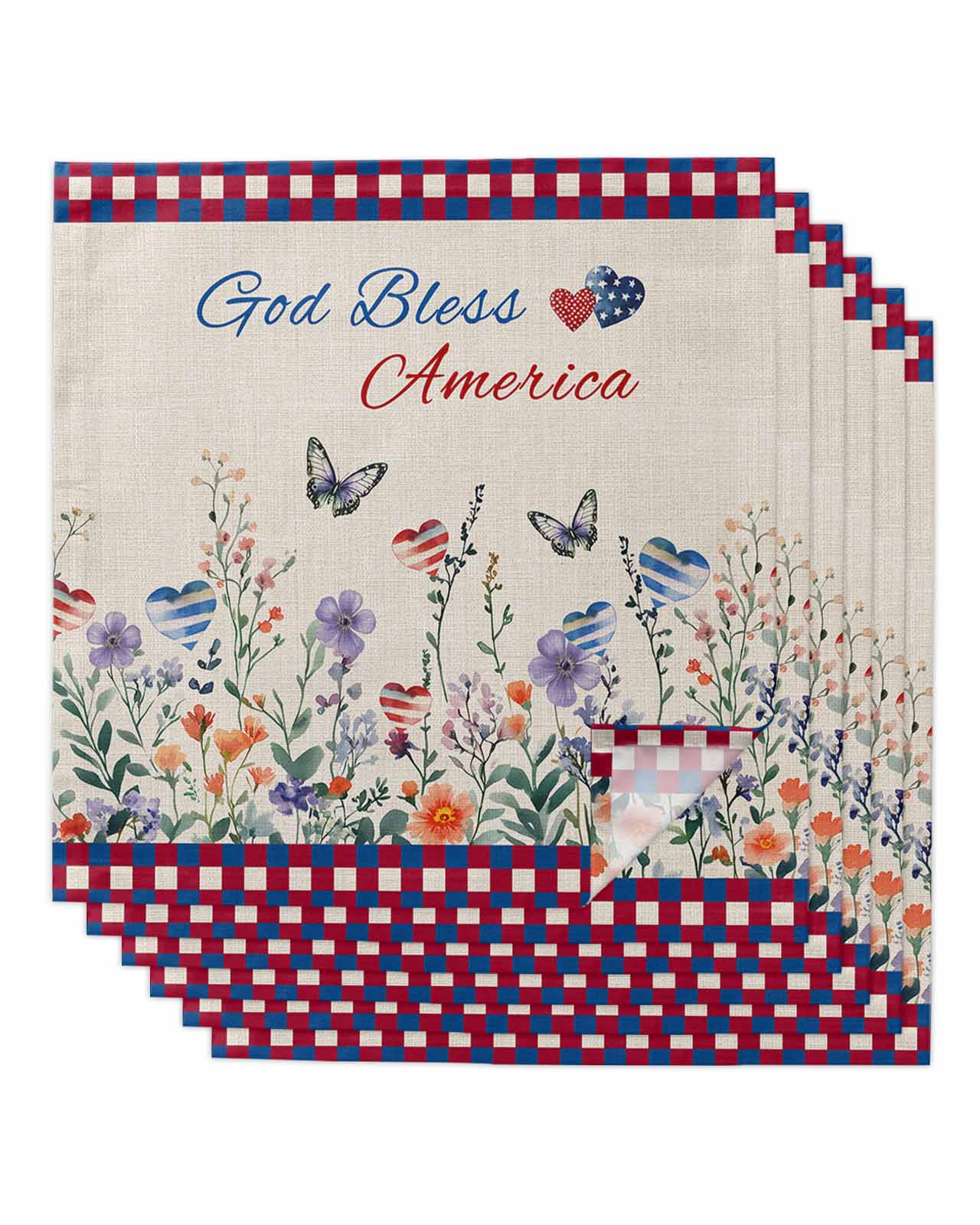 Hopeful Dawn Cloth Napkin Set of 4