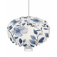 thumbnail image 1 of nqOlkjepod Blue Floral Spring Outdoor Tablecloth with Umbrella Hole & Zipper, Elegant Summer Flower Pastoral Round Table Cover 54 Inch, Dining Waterproof Table Cloth Protector for Patio/Party/Picnic, 1 of 7