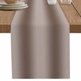 thumbnail image 1 of nqOlkjepod Brown Ombre Table Runner 36 Inches Long Farmhouse Dress Scarves, Grey Modern Abstract Art Dining Tablerunner for Coffee Table/Kitchen Island/Party Décor, Small 13" x 36", 1 of 8