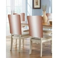 thumbnail image 1 of nqOlkjepod Dark Orange Ombre Chair Covers Set of 4, Decorative Chair Back Cover, Modern Gradient Abstract Art Dining Room Chair Slipcovers Removable Chair Protectors Covers for Party Banquet, 1 of 7