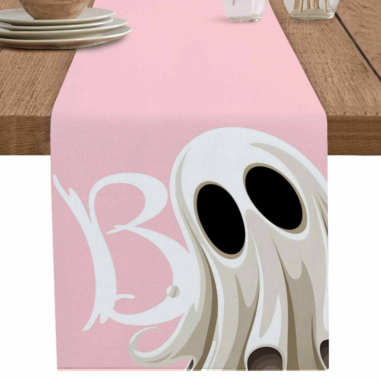 nqOlkjepod Halloween Table Runner 70 Inches Long Farmhouse Dress ...