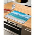 thumbnail image 1 of nqOlkjepod Large Induction Cooktop Protector Mat 24"x21", Summer Beach Coastal Stove Top Covers for Electric Stove, Vacation Seaside Ocean Decorative Stove Burner Cover Mats, Glass Top Stove Cover, 1 of 8
