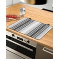 thumbnail image 1 of nqOlkjepod Large Induction Cooktop Protector Mat 31"x24", Gray Vertical Stripes Stove Top Covers for Electric Stove, Retro Simple Neutral Abstract Lines Stove Burner Cover Mats Stove Cover, 1 of 8