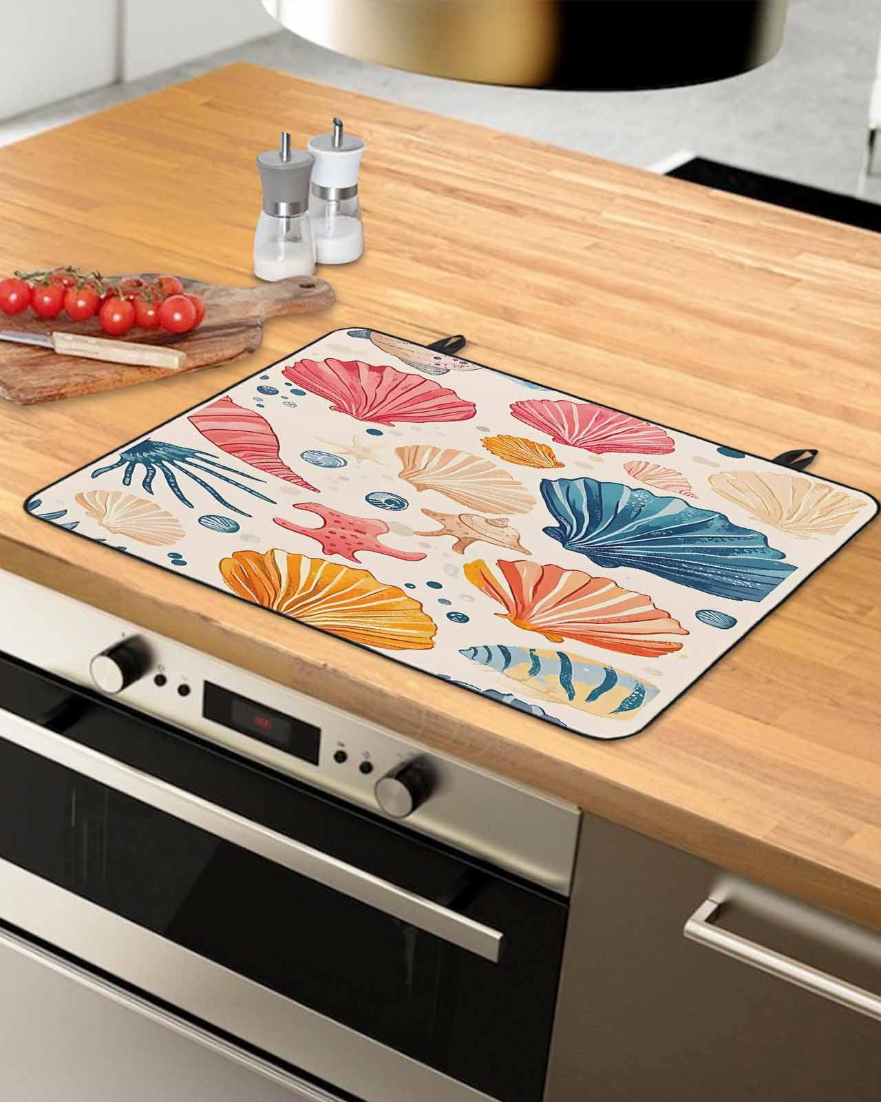 Stove Shell nqOlkjepod Large Induction Cooktop Protector Mat 36