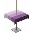thumbnail image 1 of nqOlkjepod Purple Ombre Outdoor Tablecloth with Umbrella Hole & Zipper, Modern Abstract Art Farmhouse Striped Square Table Cover 60x60 Inch, Dining Waterproof Table Cloth Protector for Patio/Party, 1 of 7