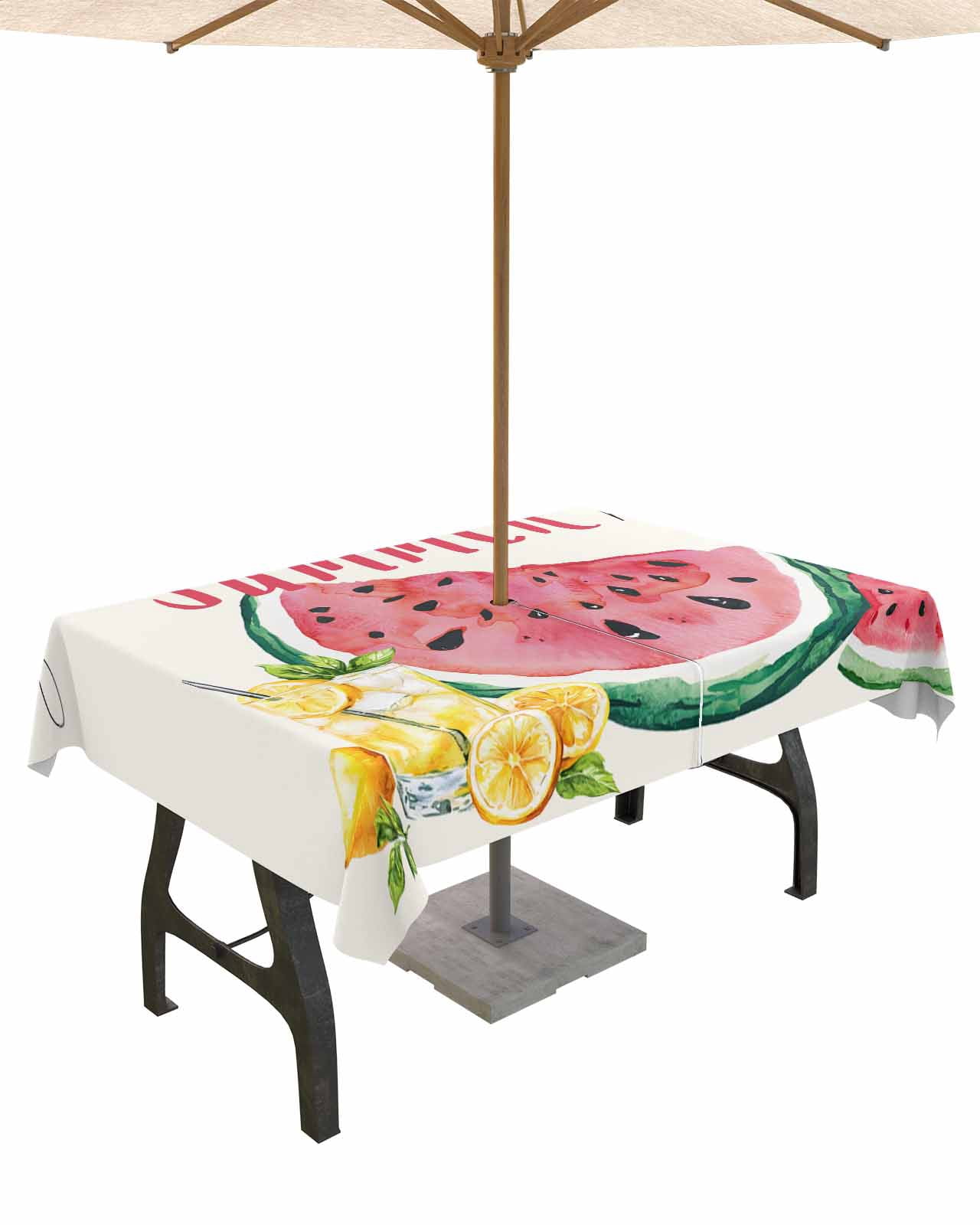 Waterproof Table Cover Lemon Gardens