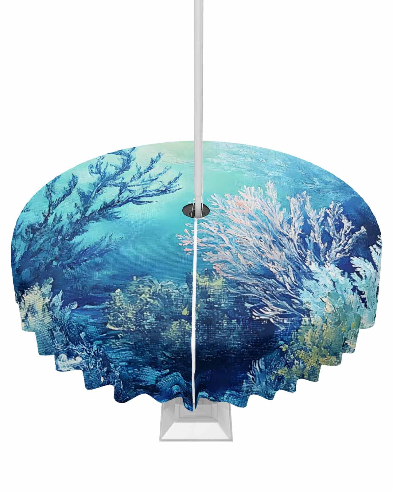 The blue Lantern Waterproof Table cover main image 0