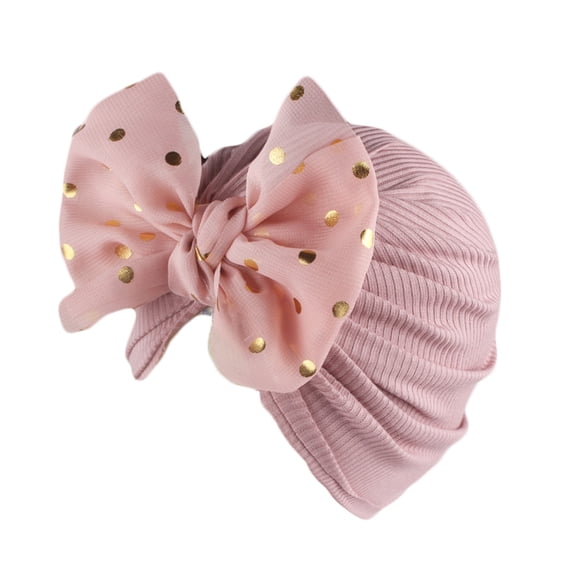 nsendm Cap Accessories Headwear Hat Baby Headband Bowknot Solid Floral Baby Care Stocking Hat for Baby Boy Hat Watermelon Red One Size