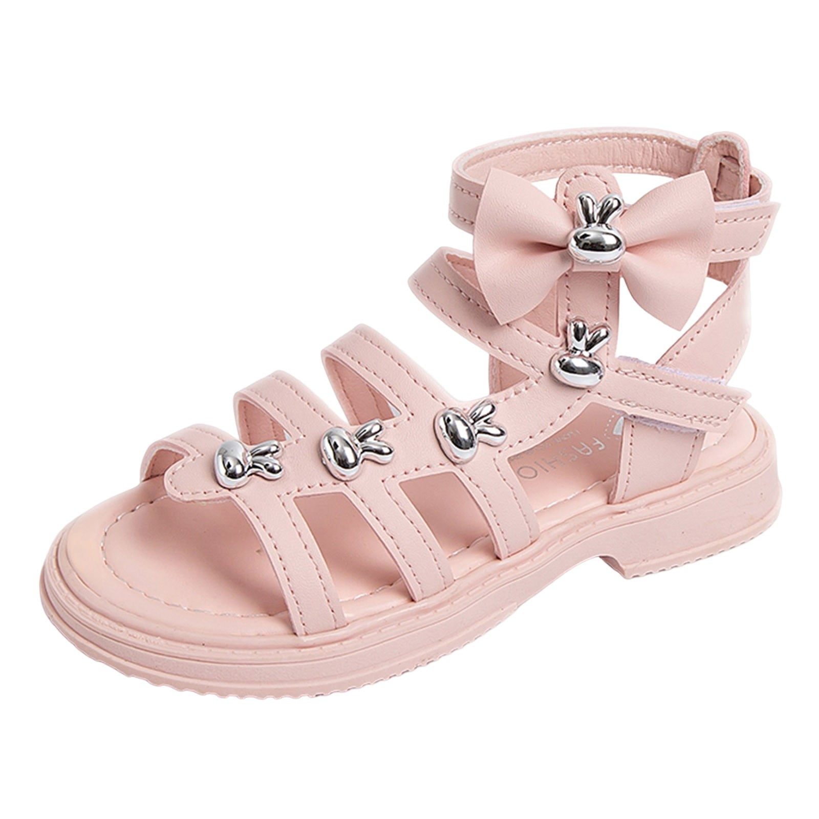 nsendm Female Sandal Little Kid Girls Heels Size 1 Top Flat Sandals ...