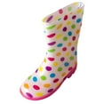 thumbnail image 1 of nsendm Female Shoes Adult Short Rain Boots for Women Size 9 Short Rain Boots for Toddler Easy On Lightweight Designer Boots for Women Beige 2.5, 1 of 3