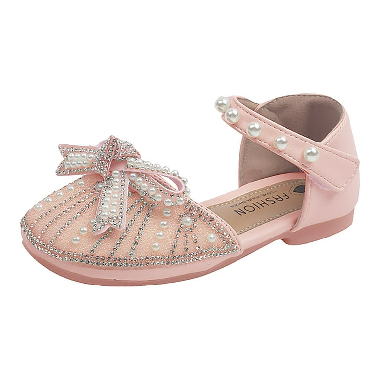 nsendm Female Shoes Little Kid Shoes of Girl Sandals Summer Princess Shoes  Big Children Soft Bottom Non Slip Sandals Toddler Shoes Girls Size 5 Pink  10.5 