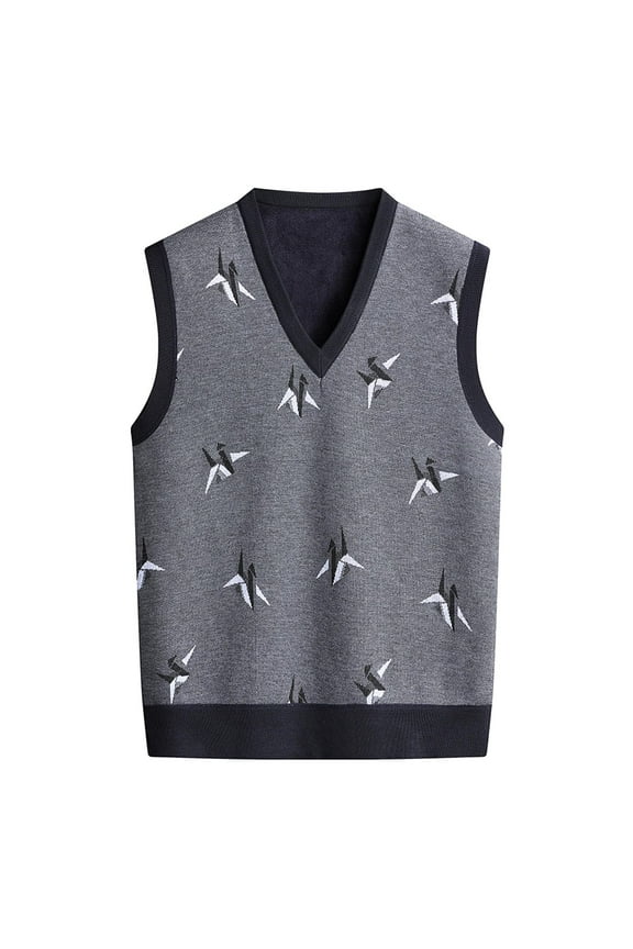 Men's Sweater Vests Green,Sleeveless Sweater Vest Lightweight V-Neck Solid Cotton Vest Pullover
