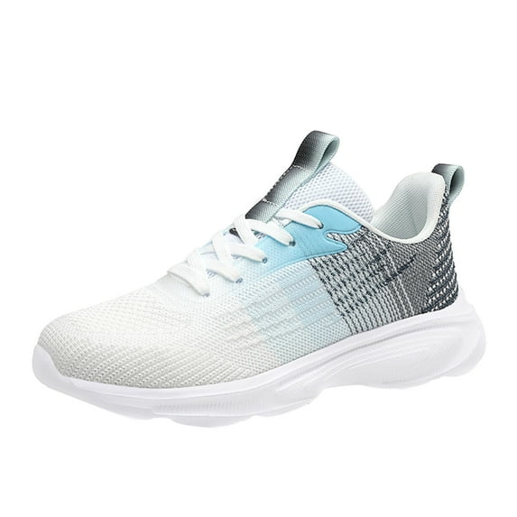 nsendm Women's Wide Width Slip On Sneaker Sneakers Walking Sneakers for Women Wide Blue 41