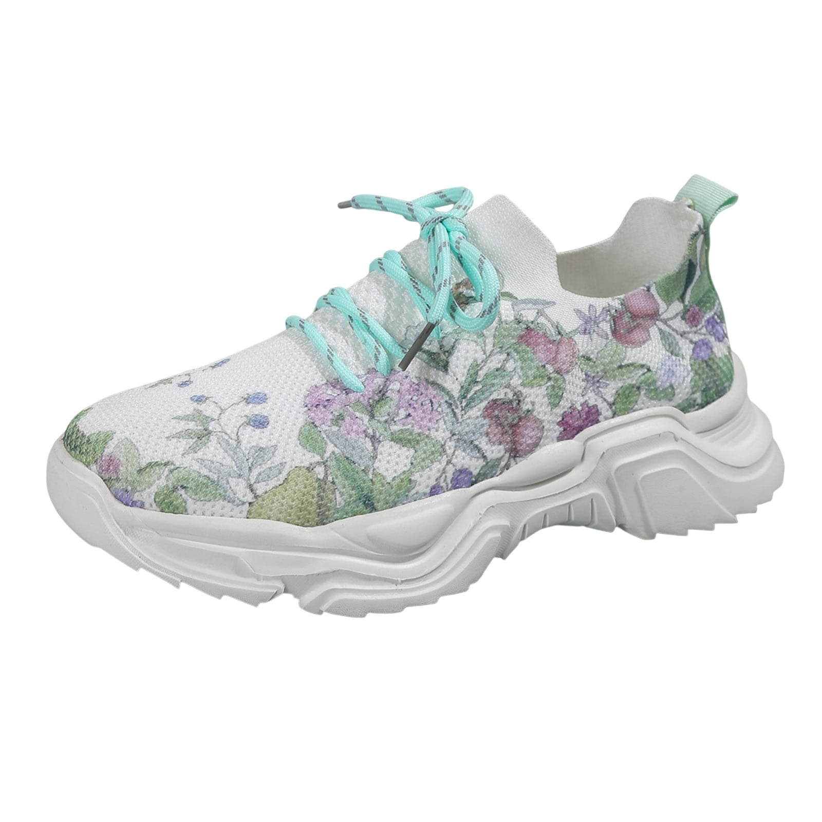 nsendm Womens Sneakers Shoes Lace Up Walking Running Shoes Sport