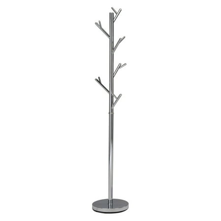 !nspire 11 Hook Chrome Coat Rack