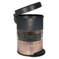 thumbnail image 1 of nu steel 5 Liter Round Small Metal Step Trash Can Wastebasket, Garbage Container Bin - for Bathroom, Powder Room, Bedroom, Kitchen, Craft Room, Office - Removable Liner Bucket - Copper/ORB- STP-05, 1 of 9