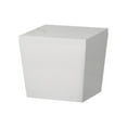 thumbnail image 1 of nu steel Elegant Collection Qtip holder Bathroom Vanity Resin Storage Organiser canister, 1 of 5
