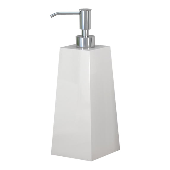 nu steel Elegant Soap/Lotion Pump White