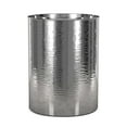 thumbnail image 1 of nu steel Metropolitan Metal Trash Can Wastebasket, Garbage Container Bin for Bathrooms, Powder Rooms, Kitchens, Home Offices -shiny/Hammered, 1 of 6