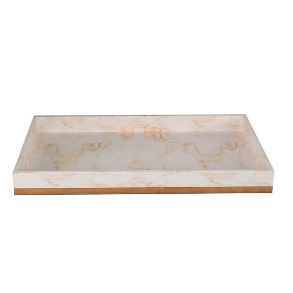 nu steel Misty Copper collection Amenity Tray, Perfect For Home & Bathroom Accessories