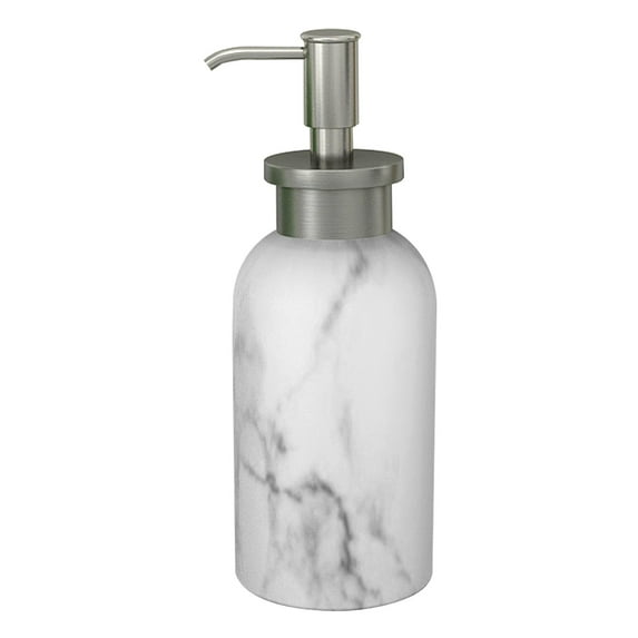 nu steel Misty Silver collection Lotion Dispenser ,Perfect For Home & Bathroom Accessories