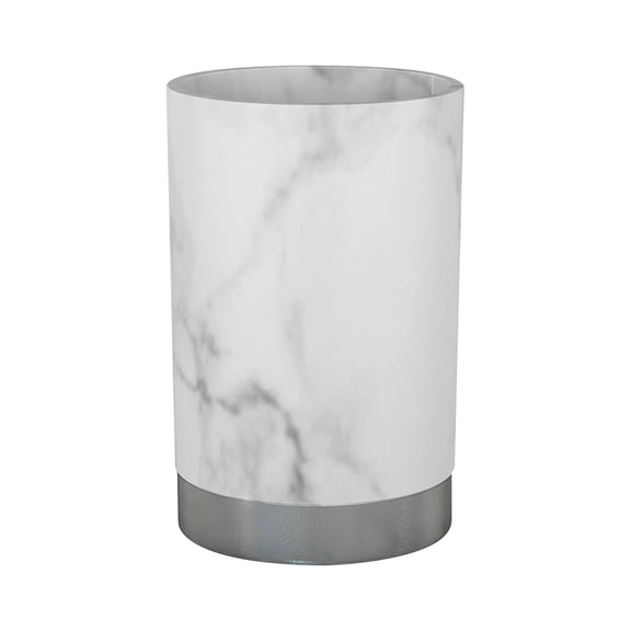 nu steel Misty Silver collection Tumbler, Perfect For Home & Bathroom Accessories