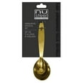 thumbnail image 1 of nu steel Stainless Steel Measuring Spoons Set of 4, Round Metal Teaspoon & Tablespoon Measuring Spoons for Dry & Liquid Ingredients - Nesting Kitchen Gadgets For Baking & Cooking, Gold finish, 1 of 3