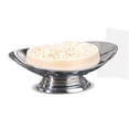 thumbnail image 1 of nu steel Timeless Soap Dish Chrome Plated Bathroom Accessories and ensembles for Vanity Countertops, 1 of 4