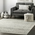 thumbnail image 1 of nuLOOM Hart SpinClean Abstract Tribal Machine Washable Area Rug, 5' x 8', Hart Grey, 1 of 15