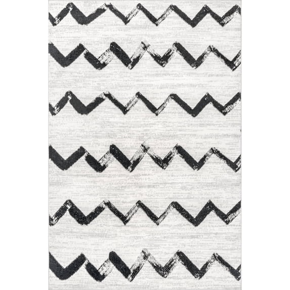 nuLOOM Addison Modern Chevrons Area Rug