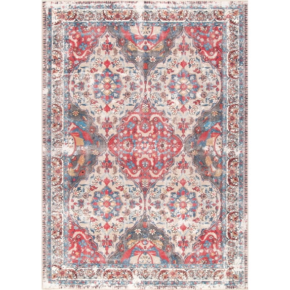 nuLOOM Adilah Timeworn Moroccan Area Rug, 8' x 10', Multi