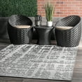 thumbnail image 1 of nuLOOM Adley Textured Abstract Lines Indoor/Outdoor Area Rug, 7' 10" x 10', Adley Grey, 1 of 5