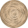 thumbnail image 1 of nuLOOM Akara Swirl Braided Jute Area Rug, 4', Natural, 1 of 2
