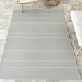 thumbnail image 1 of nuLOOM Alaina Indoor/Outdoor Striped Area Rug, 6' x 9', Alaina Slate Blue, 1 of 9