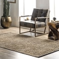 thumbnail image 1 of nuLOOM Alden Textured Diamonds Area Rug, 5' x 8', Natural, 1 of 2