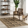 thumbnail image 1 of nuLOOM Aletta Geometric Tiled Jute Area Rug, 9' x 12', Natural, 1 of 9